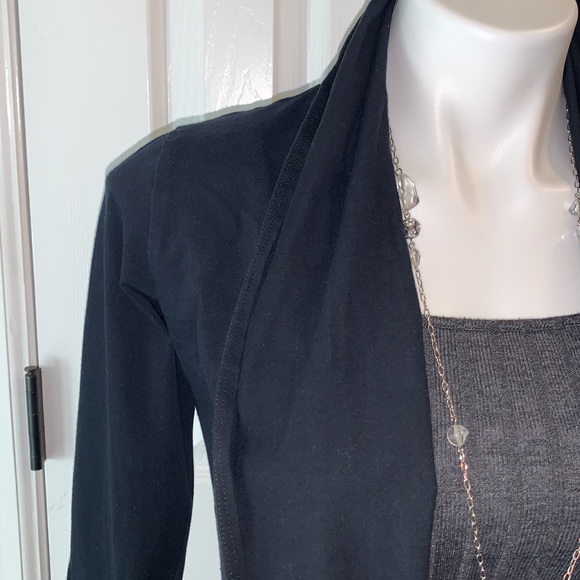 Like New Halo Open Front Knit Cardigan. Sz. M - Picture 2 of 7